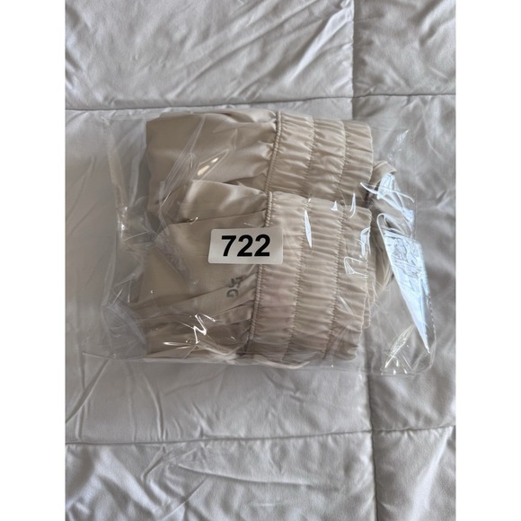 DSG Womens High-Rise Stride Shorts Light Sand 2X Tan Dri Fit Material Running - Picture 11 of 12